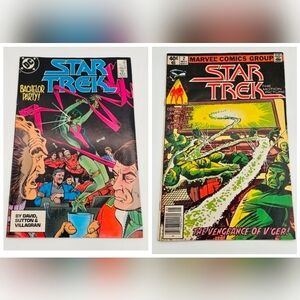Star Trek Comic Books SET: March 1988 Comic Book #48 & May 2